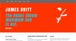 Desktop Screenshot of jamesbritt.com